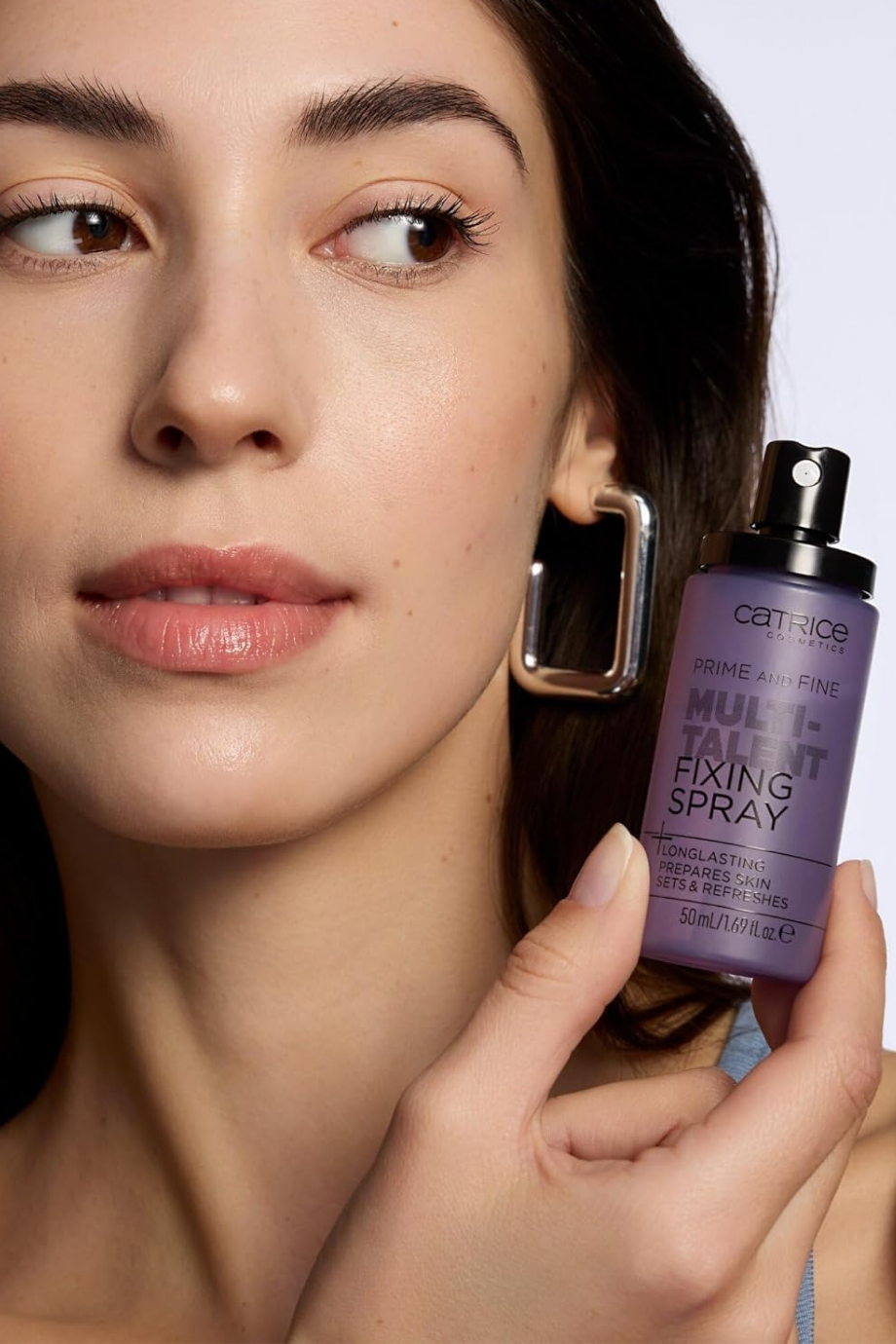 Prime And Fine Multitalent Sabitleme Spreyi 50ml,Şeffaf, Vegan ve Alkolsüz