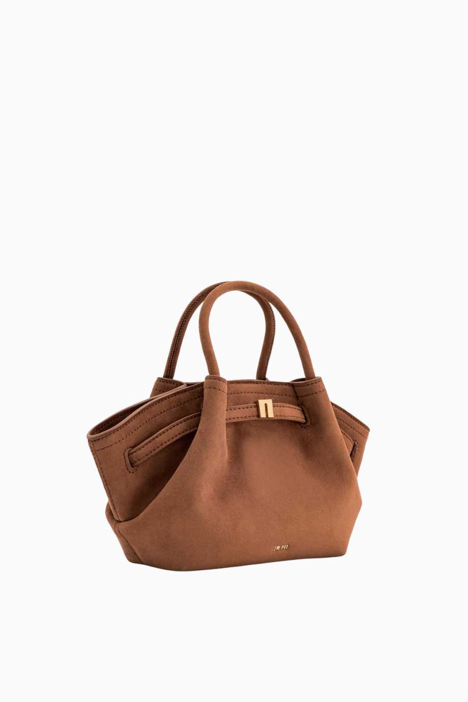Hana Mini Suni Süet Tote Kahverengi Çanta