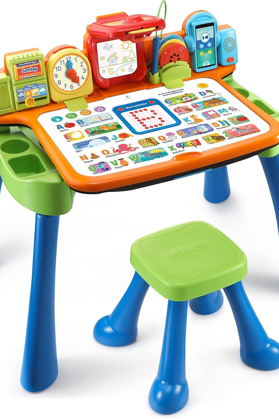 5'i 1 Arada Sihirli Çalışma Masası ,Etkileşimli Çocuk Çalışma Masası