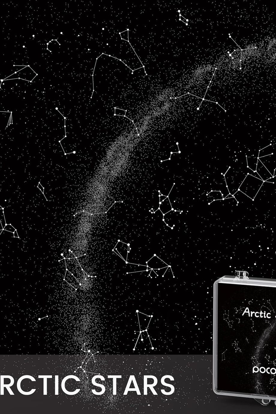 Galaxy Lite Star Projektör Disk Seti, 5K Ultra HD Gerçekçi 3 Yıldız Diski (Projektörsüz)