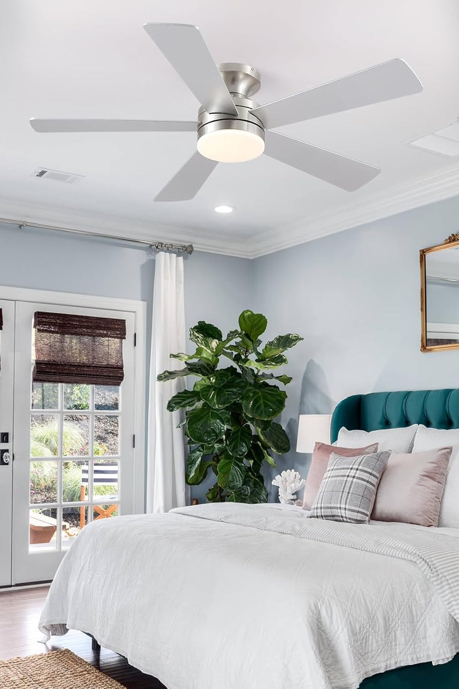 Aydınlatmalı ve Uzaktan Kumandalı 116 cm Tavan Vantilatörü, APP Kontrollü