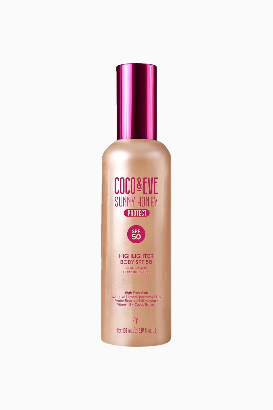 Highlighter Body Oil SPF 50 Işıltılı Güneş Koruyucu 150 ml
