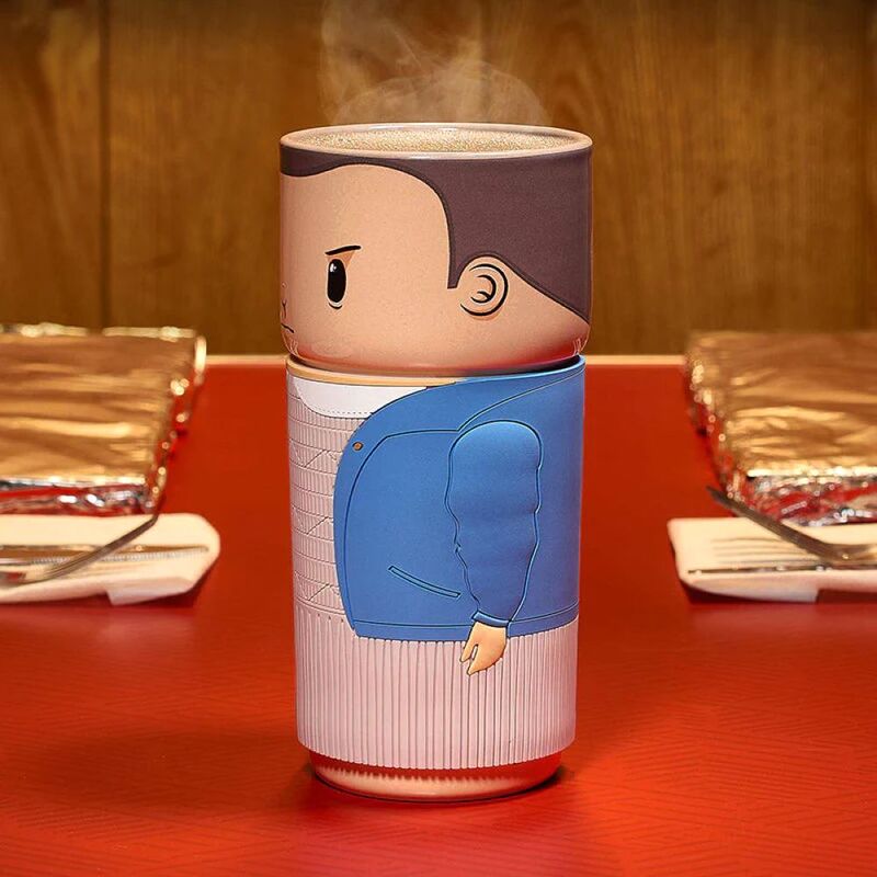 Stranger Things Eleven Cosplay Seramik Bardak 400ml - Resmi Lisanslı Hediye, Silikon Kulp