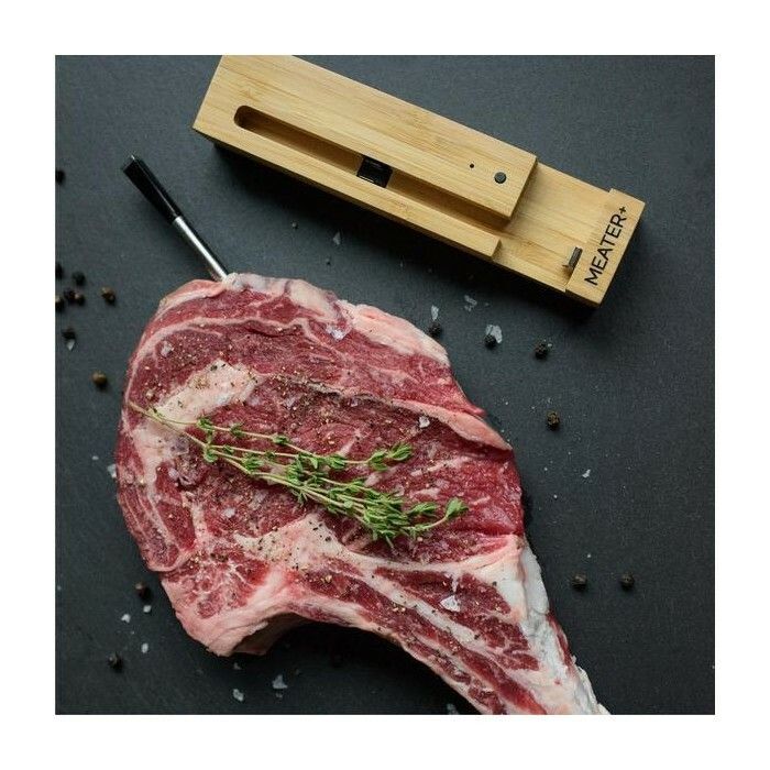 Meater Plus Kablosuz Akıllı Et Termometresi 50m Kablosuz Menzil, iPhone/Android Uyumu