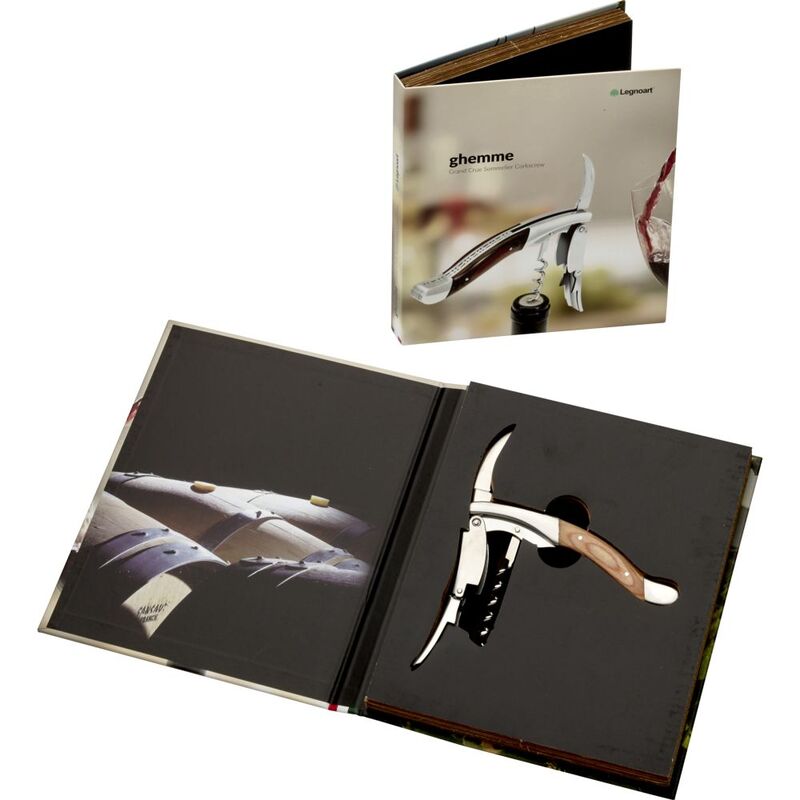 Ghemme Wenghe' Grand Crue Sommelier Çift Menteşeli Tirbuşon