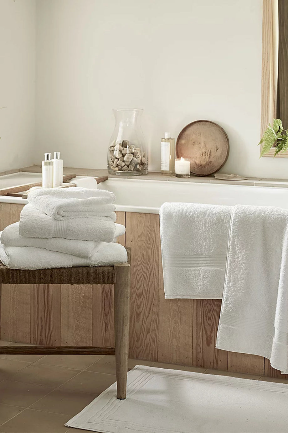 Luxury Egyptian Pamuklu Banyo Paspası