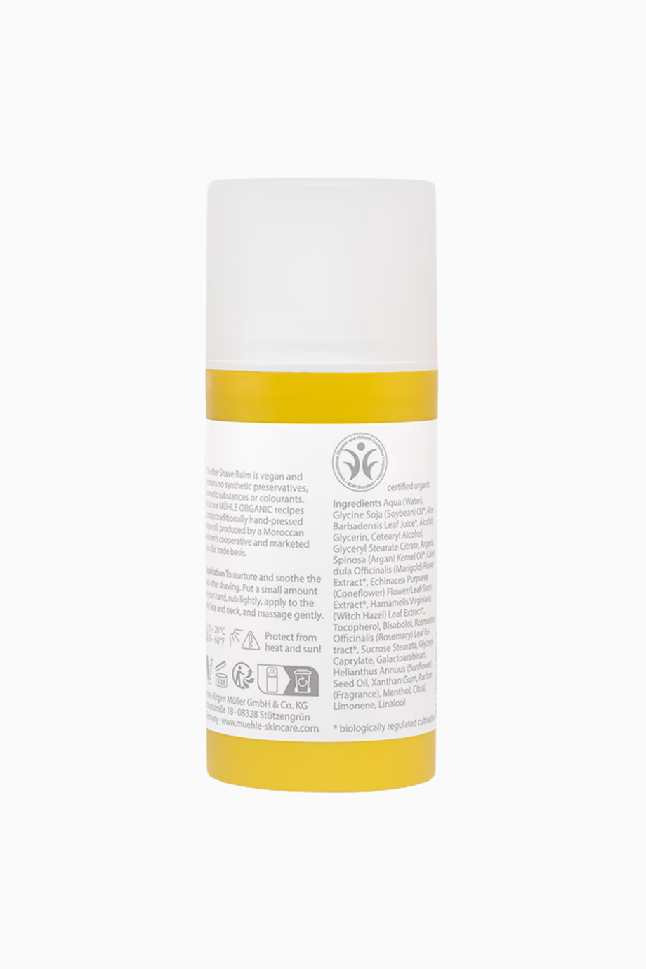 ORGANIC Tıraş Balsamı 100 ml, Doğal, Vegan, Yatıştırıcı Cilt Bakımı