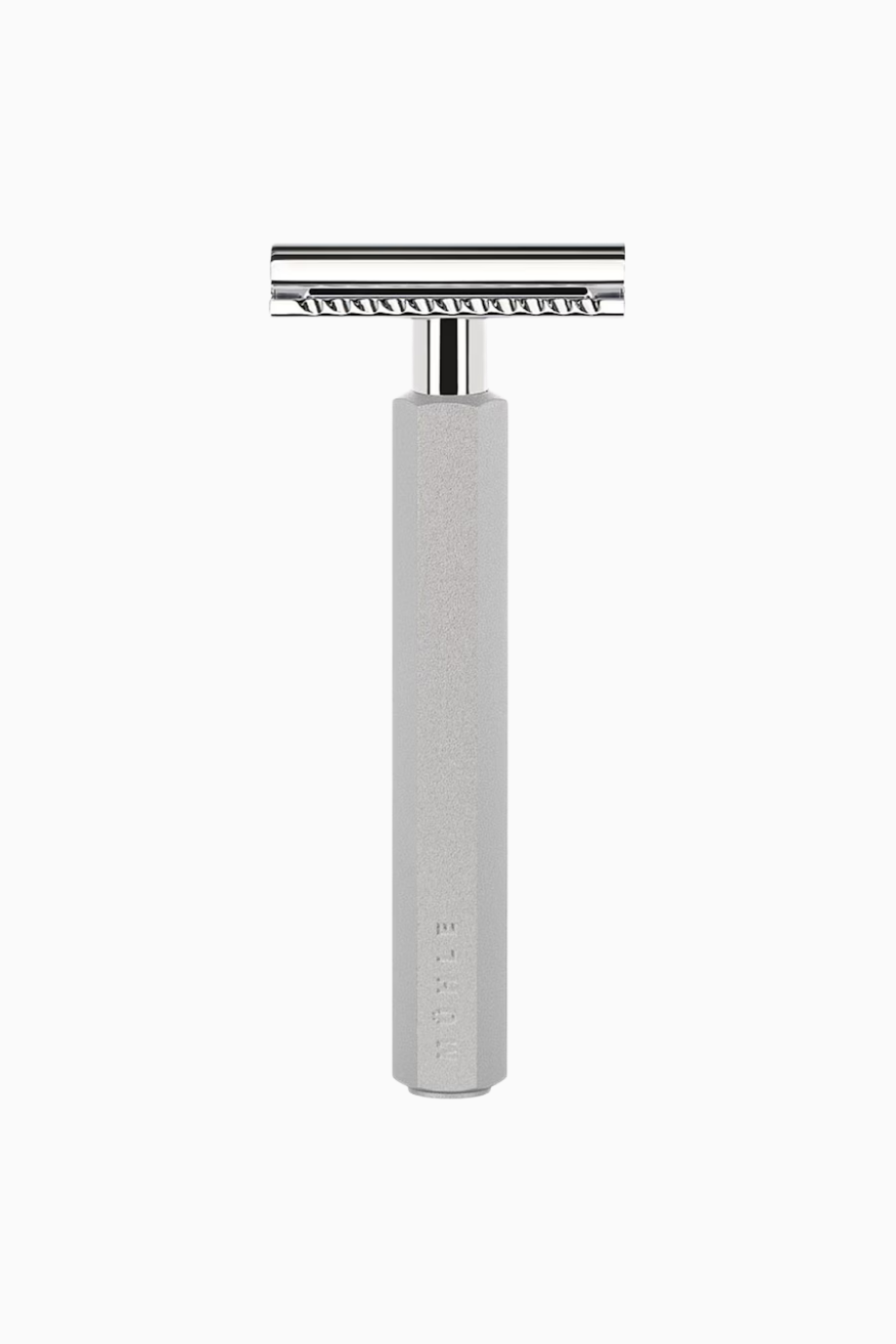 Hexagon Mark Braun Tasarımı 3 Parça Gümüş Uçlu Porsuk Kıllı ve Lüks Tıraş Seti