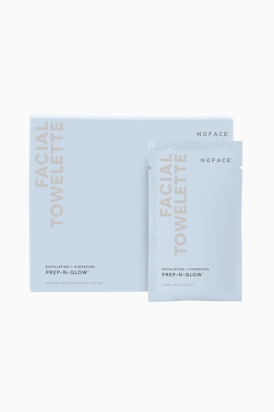 Prep-N-Glow Yüz Temizleme Mendilleri, 20 Adet