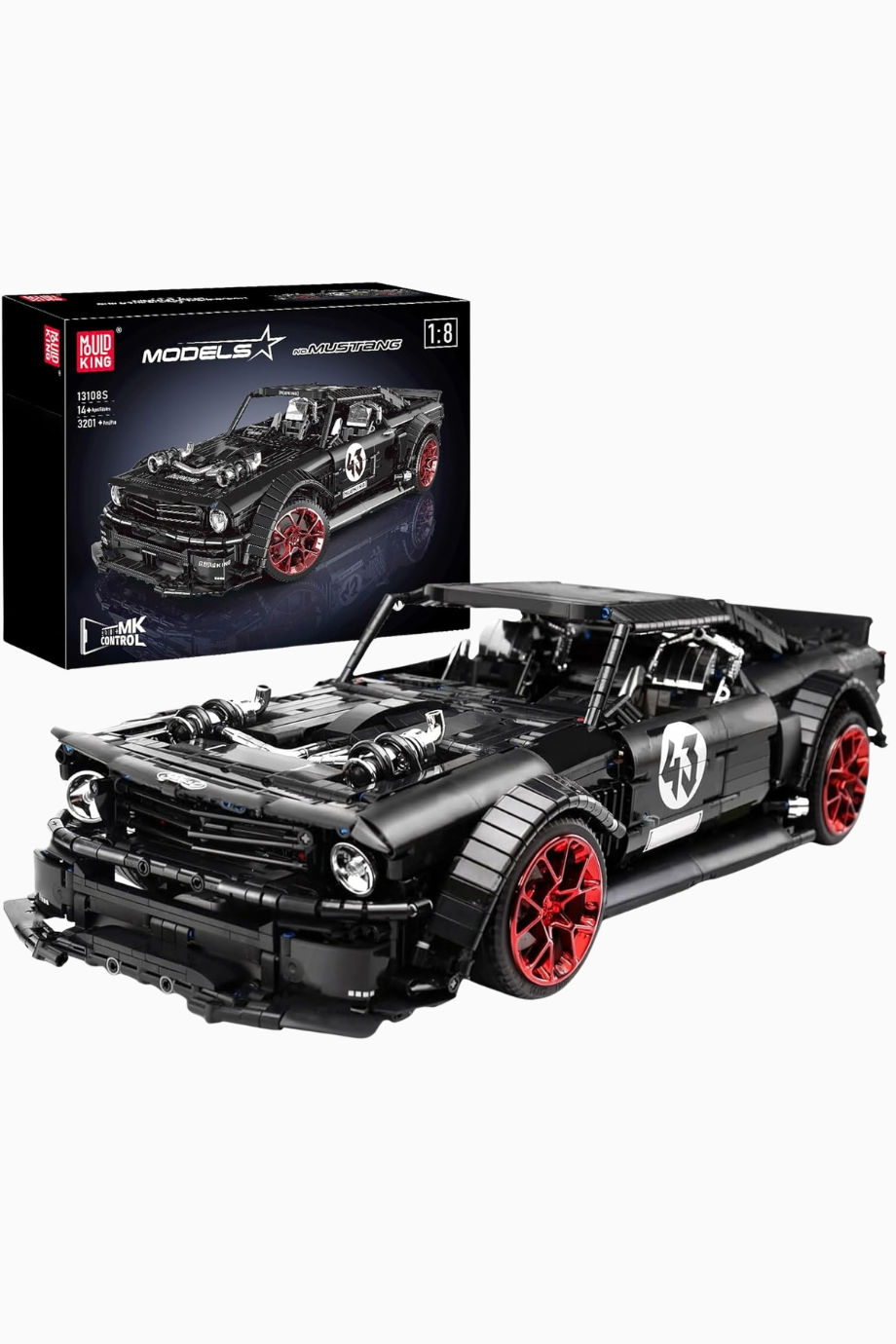 13108N Spor Araba Model Yapım Seti 3201 Parça (Motorsuz)