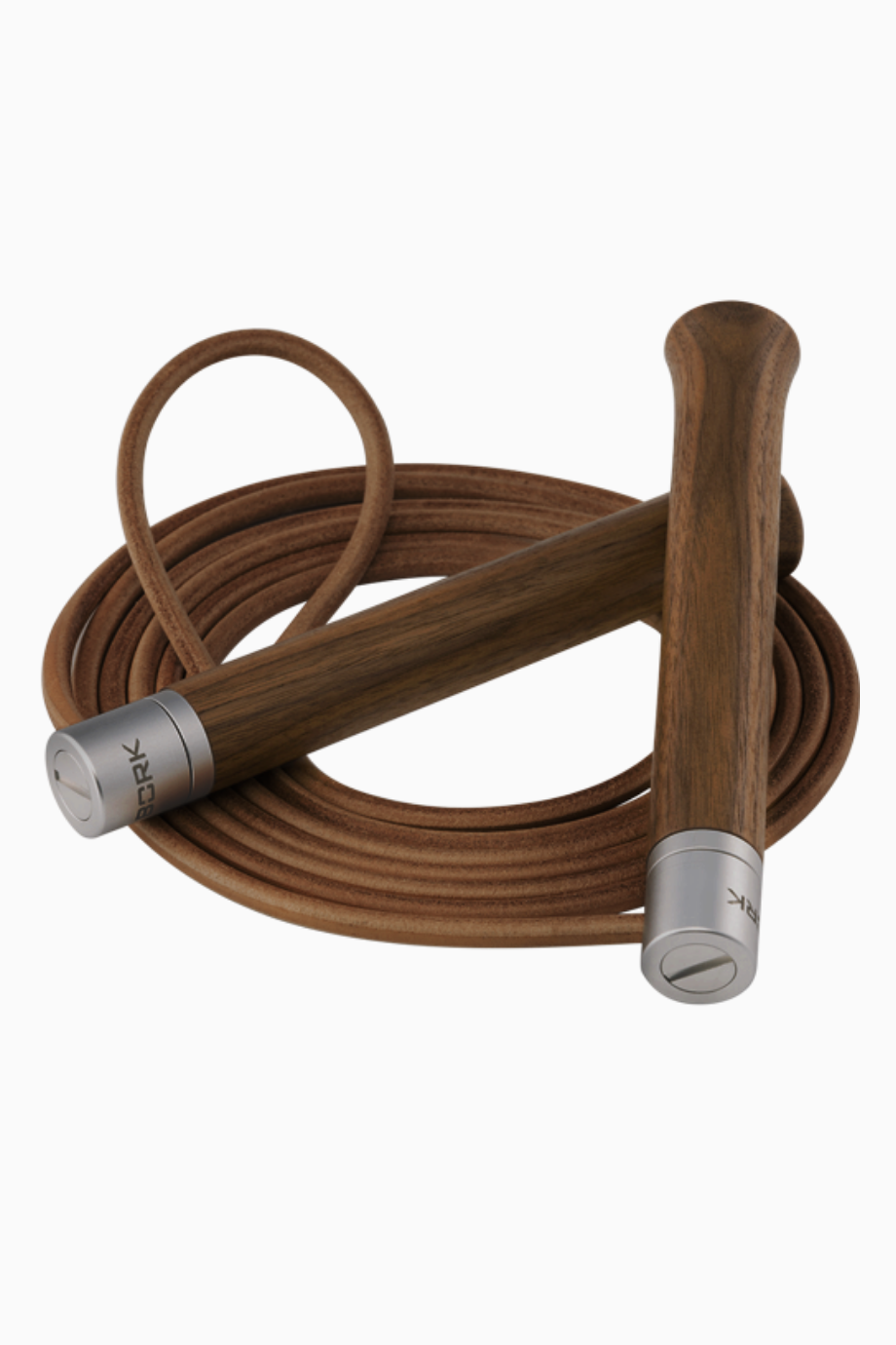 HS815 Deri Atlama İpi, Ahşap Saplı Profesyonel Speed Rope
