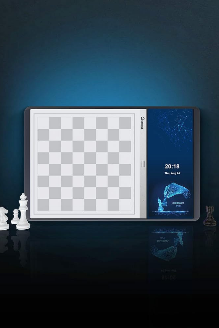 Evo CE100 Akıllı AI Satranç Tahtası, 12.3” Ekran, Stockfish & Maia