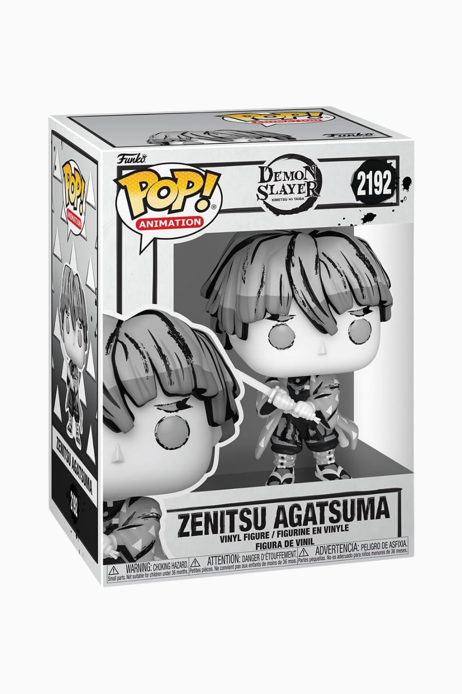 Pop! Demon Slayer, Zenitsu Sumi-Ink Vinil Koleksiyon Figürü