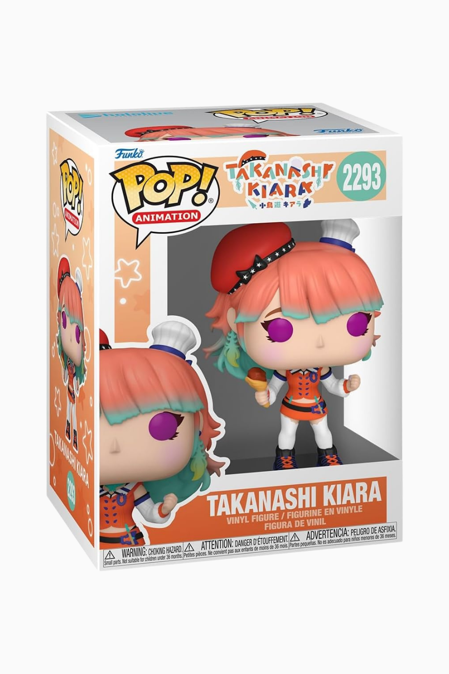 POP! Animation hololive Takanashi Kiara Vinil Koleksiyon Figürü