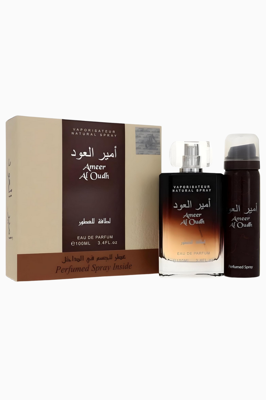 Ameer Al Oudh Unisex Edp Parfüm 100 ml ve 50 ml Deodorant Seti