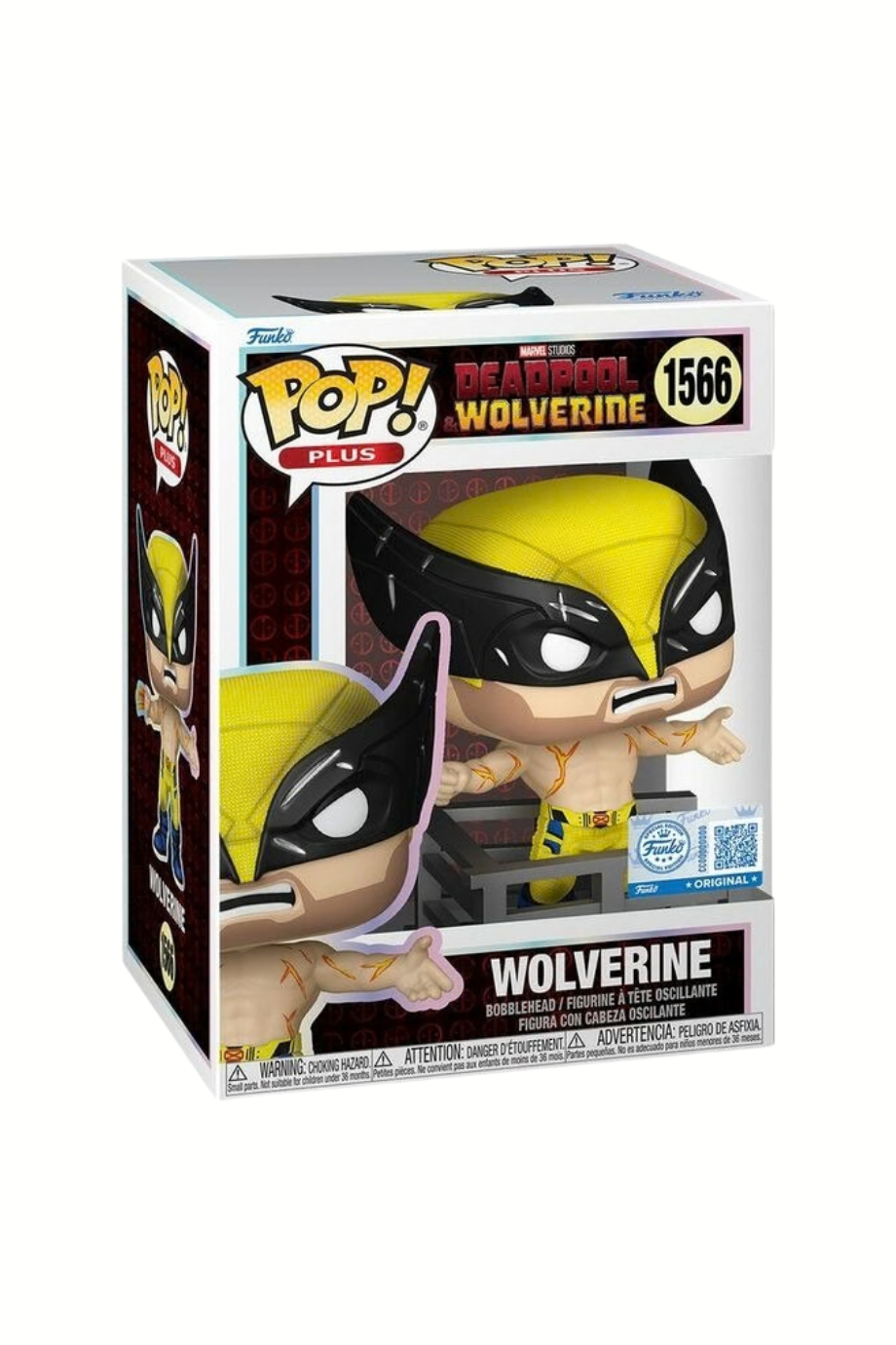 Pop! Plus Deadpool 3 Wolverine Finale Vinyl Figür