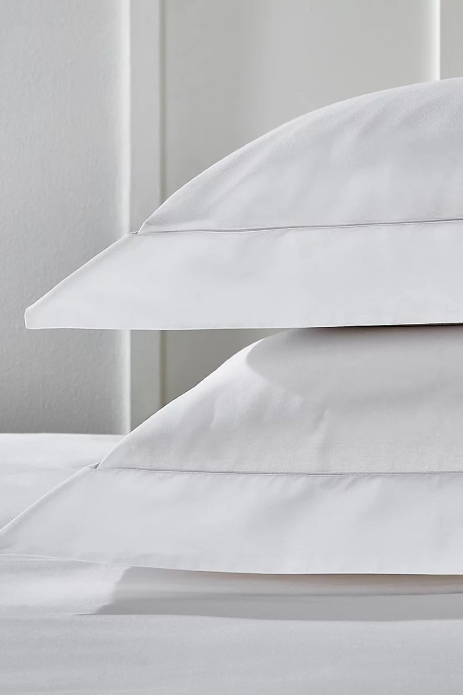 Single Row Cord Pamuklu Oxford Yastık Kılıfı – 2'li Set