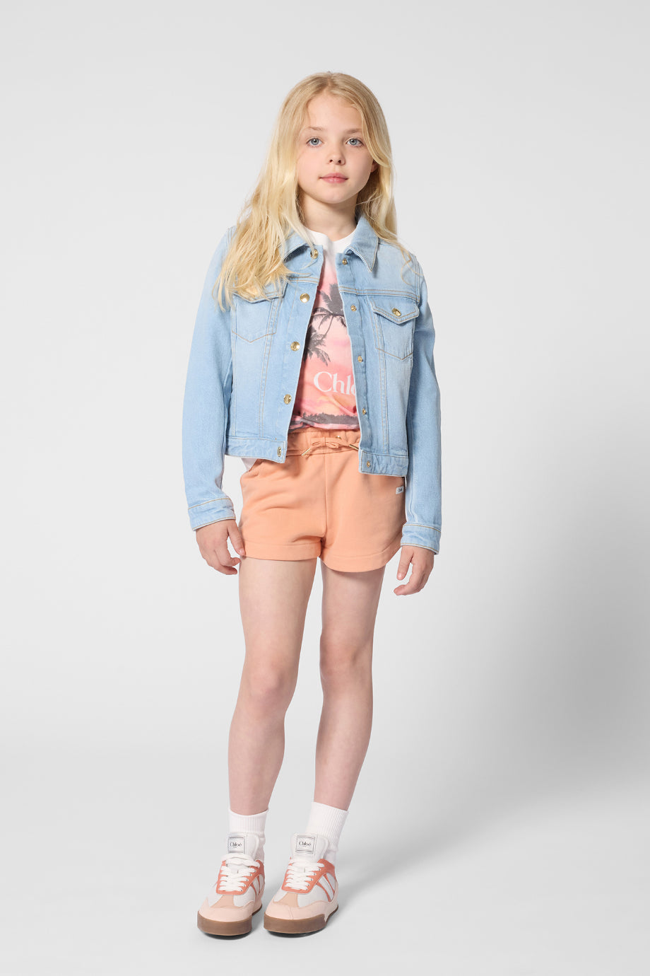Kot Denim Kız Çocuk Ceket