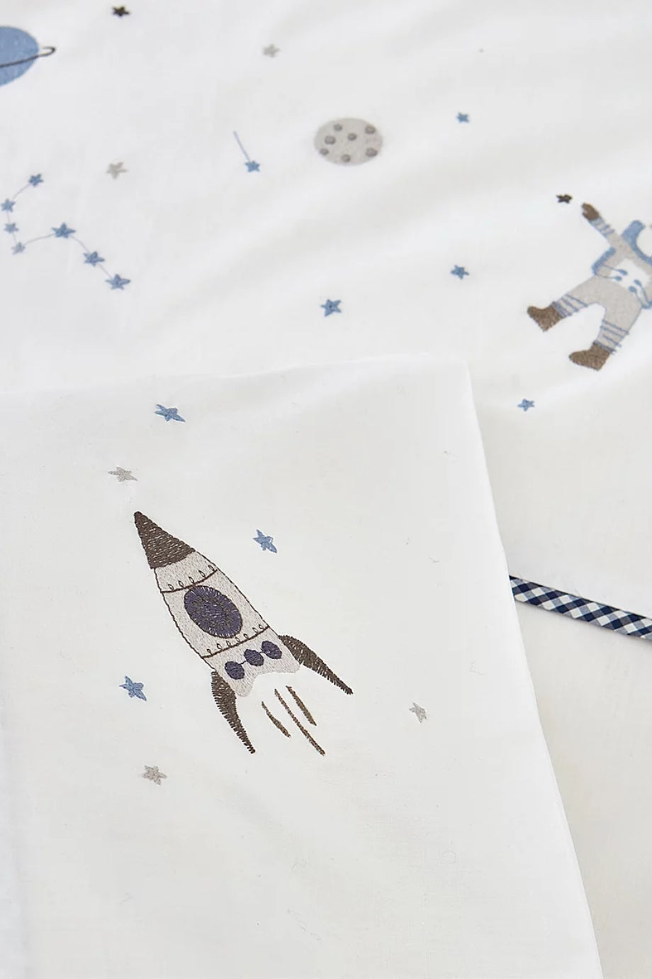 Organik Pamuk Spaceman Çocuk Nevresim Takımı