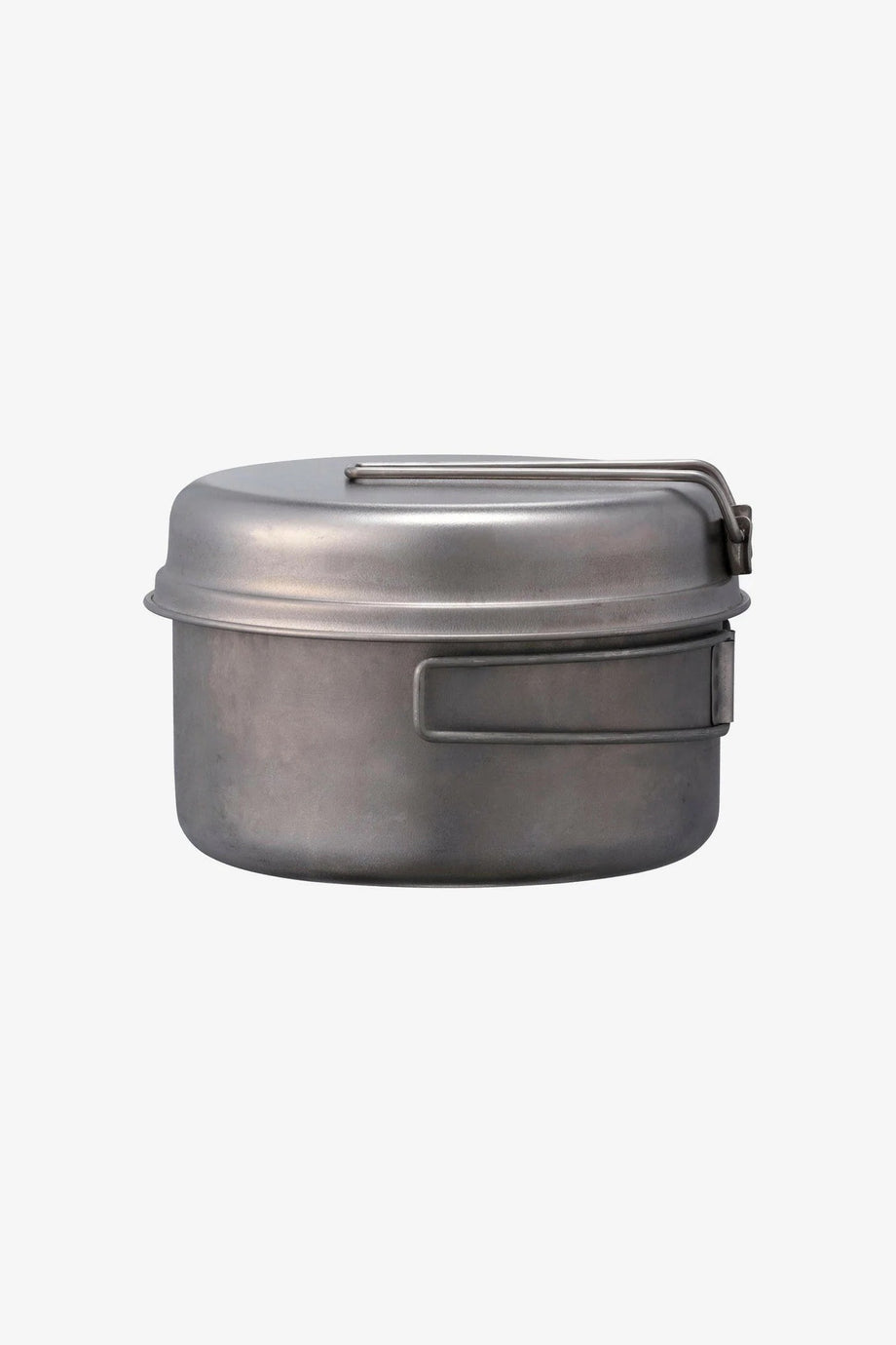 Multi Compact Cookset Titanyum, 2 Kişilik, Hafif Katlanabilir Kamp Tencere Seti