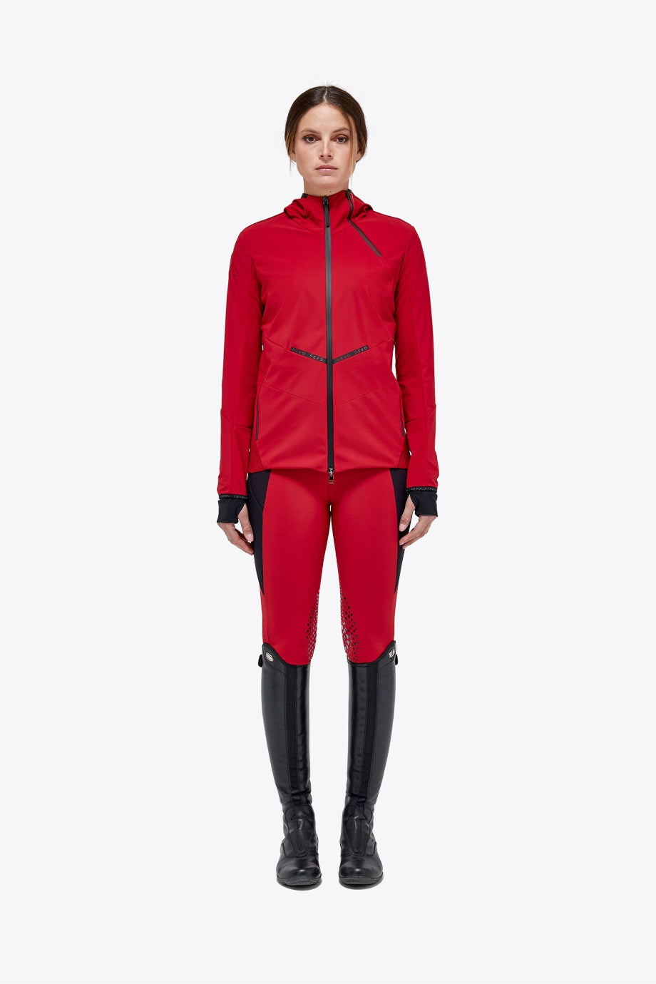 Su ve Rüzgar Geçirmez Softshell Kadın Binicilik Montu
