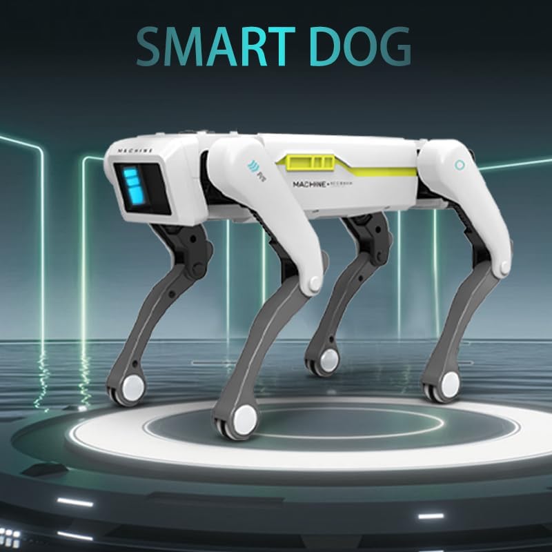 Robot Köpek Uzaktan Kumandalı Oyuncak - 3-12 Yaş İçin Akıllı Robot Köpek