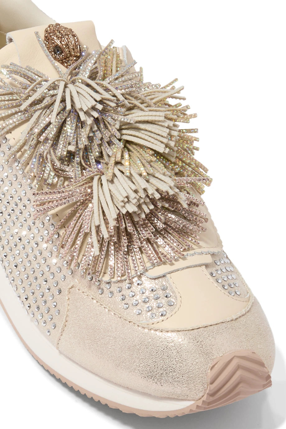 Islington Pompom Süet Lüks Tasarım Kadın Sneaker