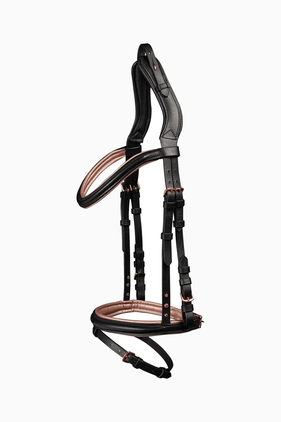 Rose Island Rose Gold Detaylı Deri At Dizgini Kantarma