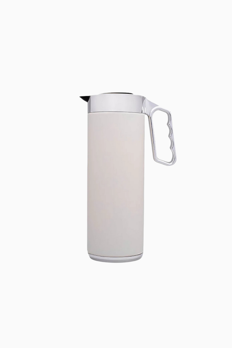 Cylinder Thermos 1L Matt Paslanmaz Çelik Çift Katmanlı Termos