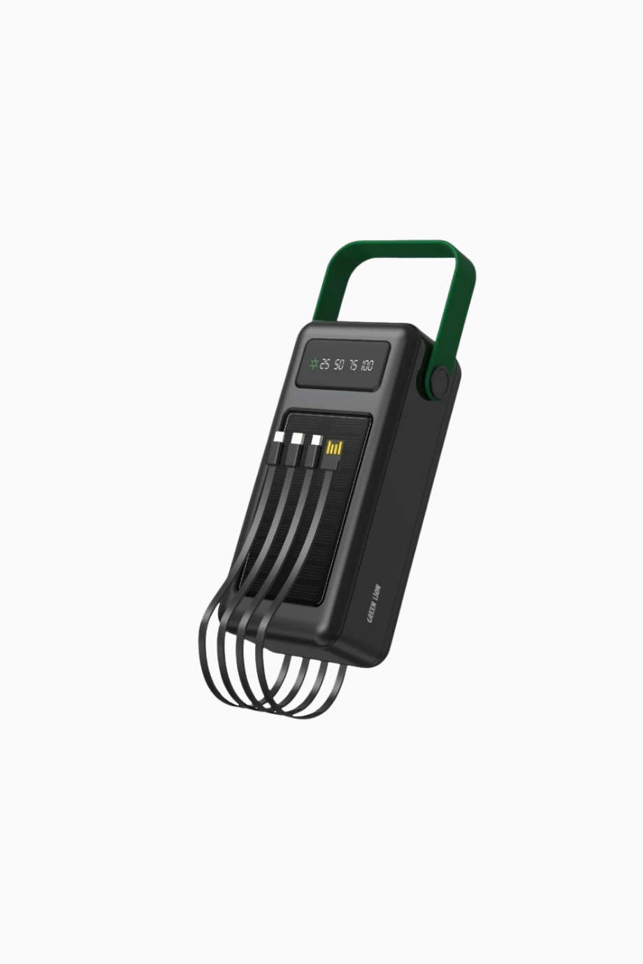 Solar Max 50000mAh Güneş Panelli Powerbank Siyah