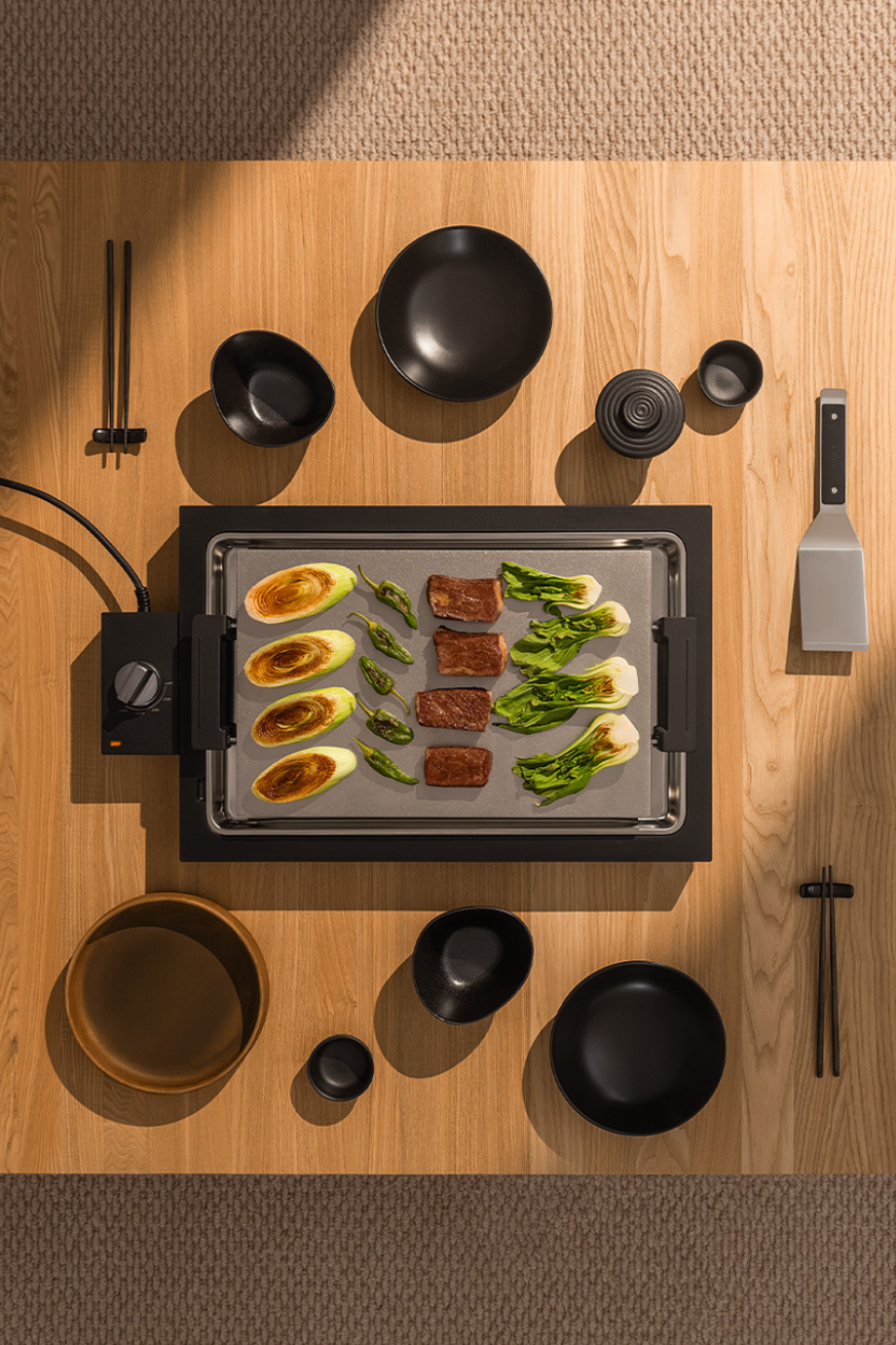 G750 Japon Tasarım Profesyonel Teppan Izgara