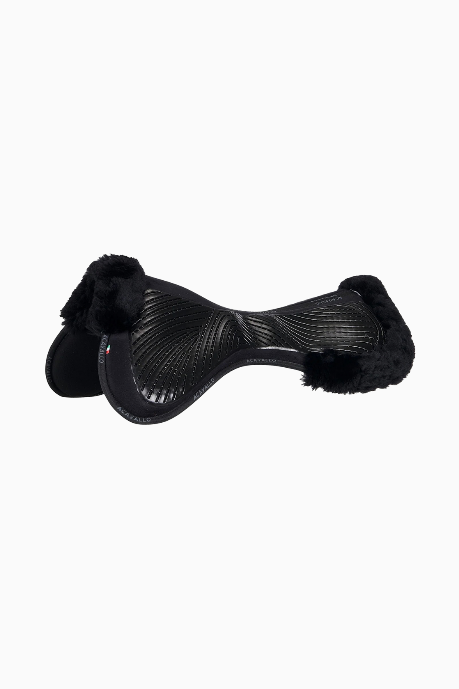 Jel-Memory Foam Yarım Pad, Kısmi Kuzu Postlu At Eyer Pedi