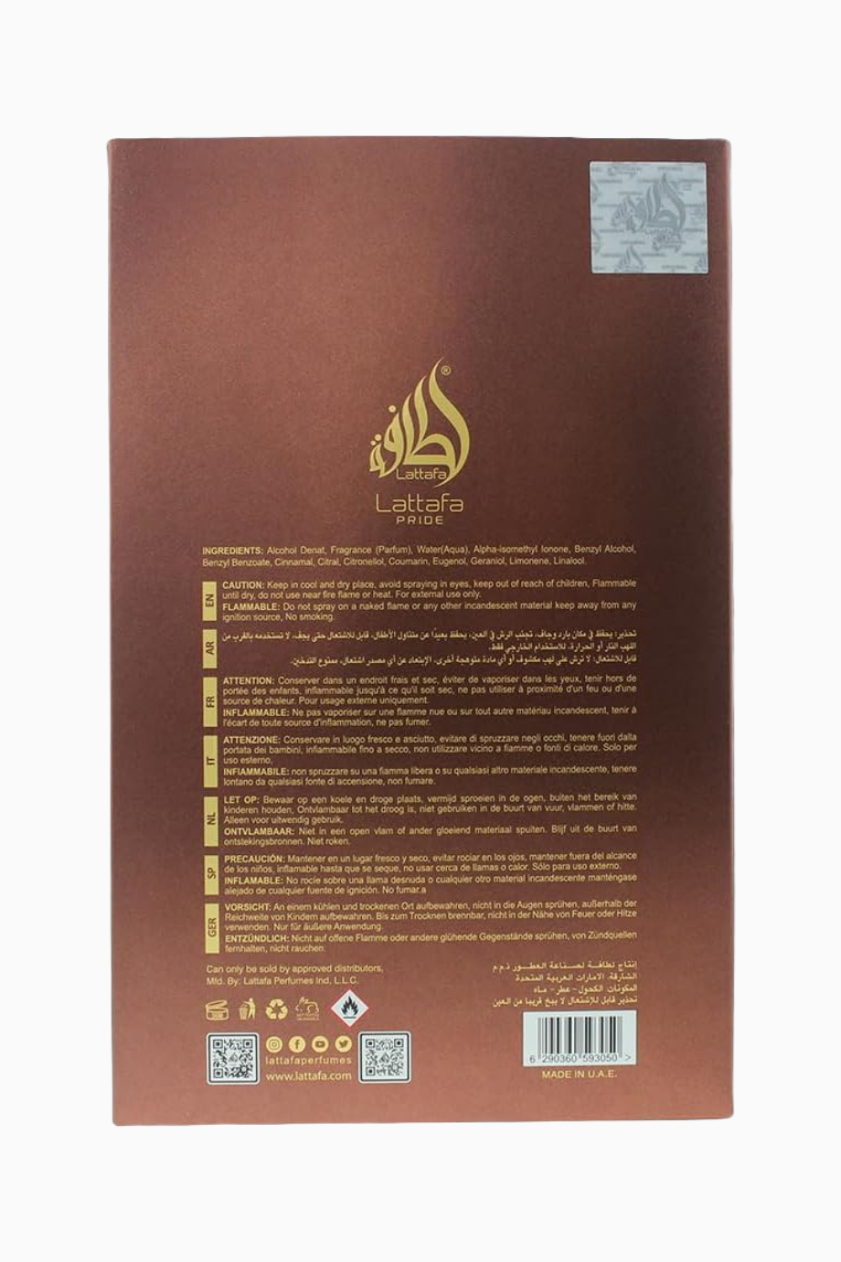 Pride Masa EDP 100 ml Unisex Kalıcı Parfüm