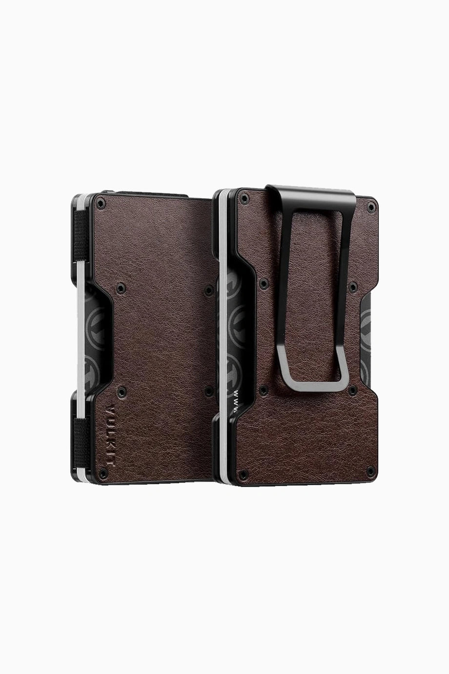 RFID Korumalı Metal Erkek Kartlık Cüzdan Para Klipsli