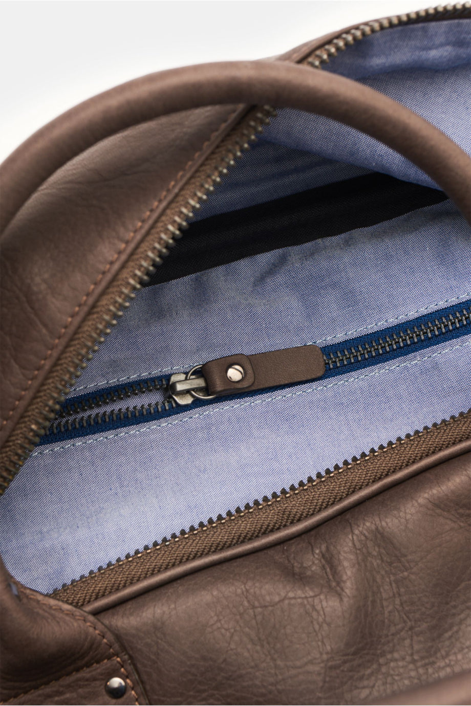 356 Bag Nubuck Koyu Kahverengi Unisex Seyahat Çantası