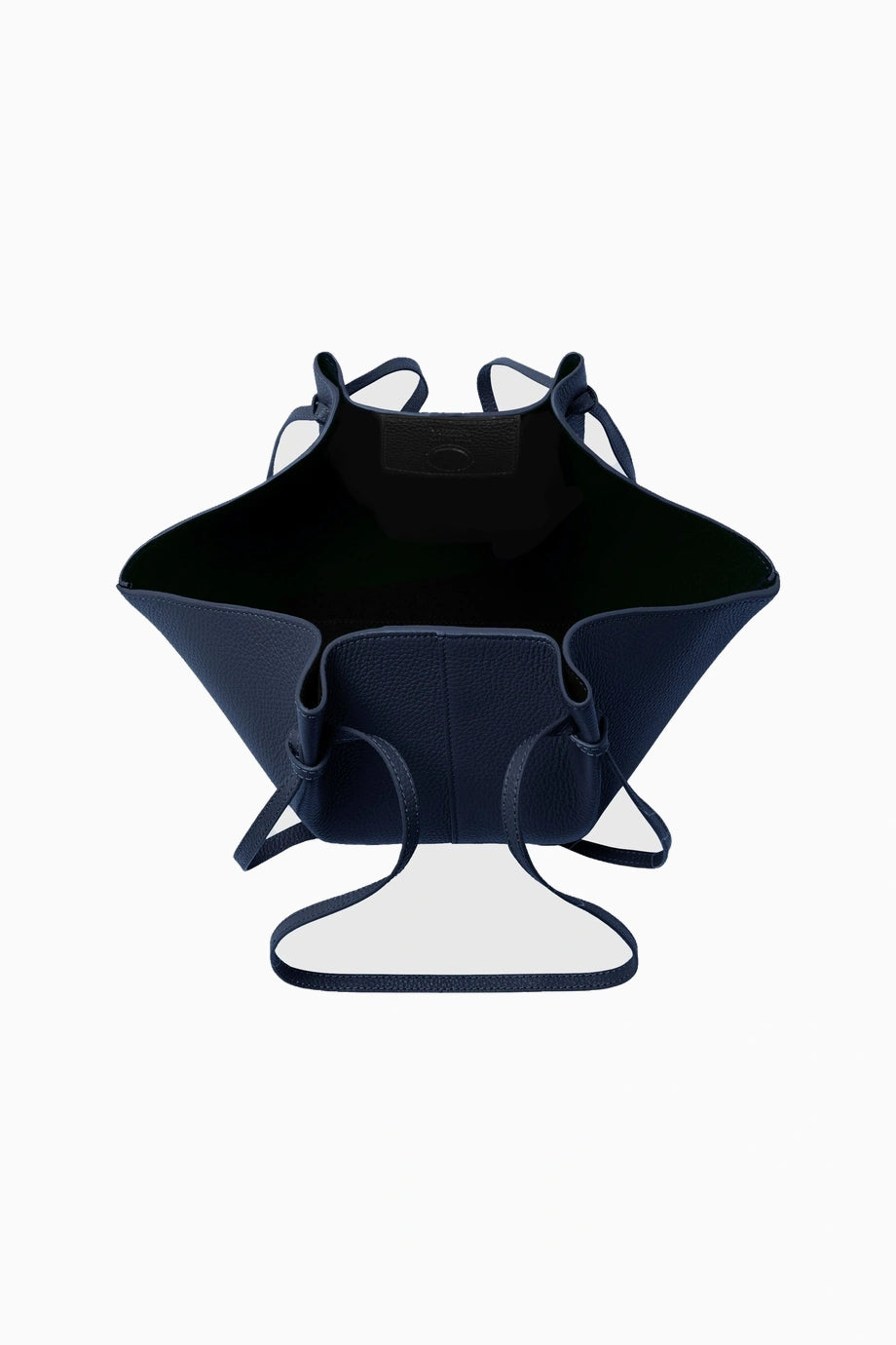 Mochi Midnight Çakıl Dokulu %100 Deri El İşçiliği Lüks Tasarım Tote Çanta