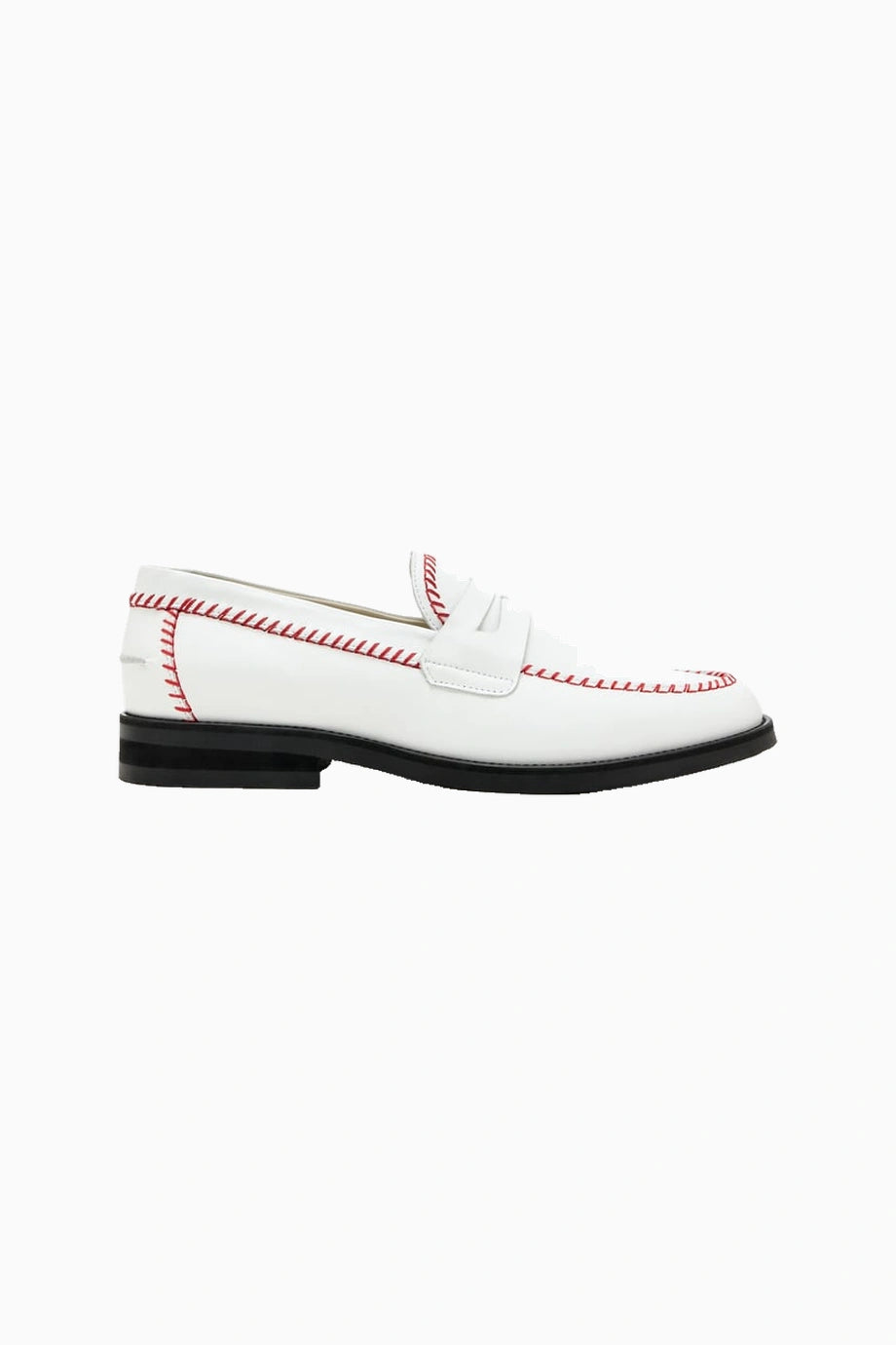 Wilde Baseball Penny Erkek Deri Loafer Makosen