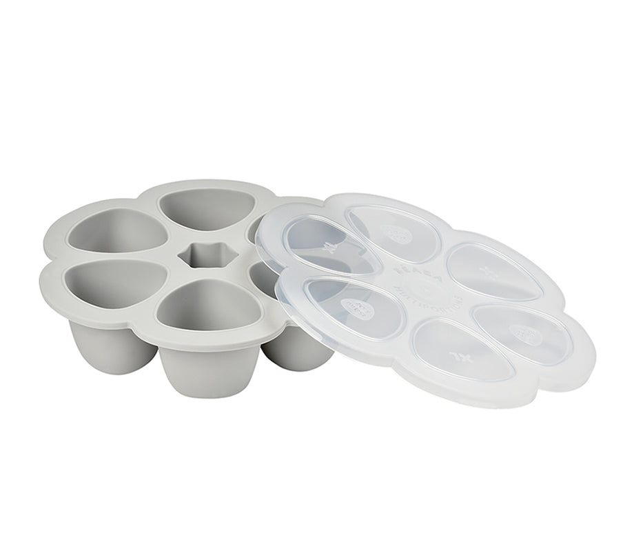 Çok Amaçlı Silikon Dondurma Kalıbı 6 x 150ml, Gri