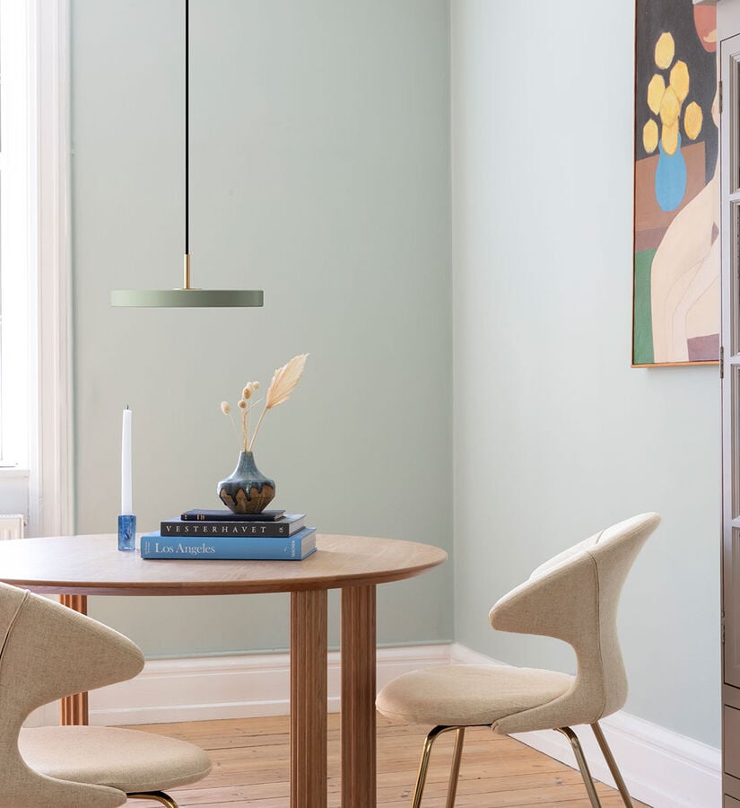 Asteria Aluminyum Sarkıt Lamba Modern ve Ayarlanabilir LED Aydınlatma, Yeşil