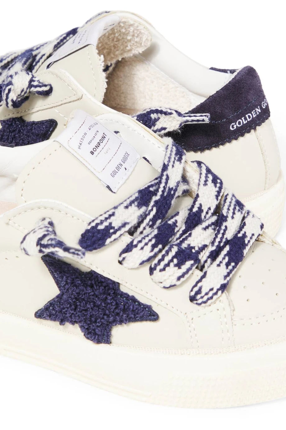 x Golden Goose İtalyan Tasarımı Deri Çocuk Sneaker