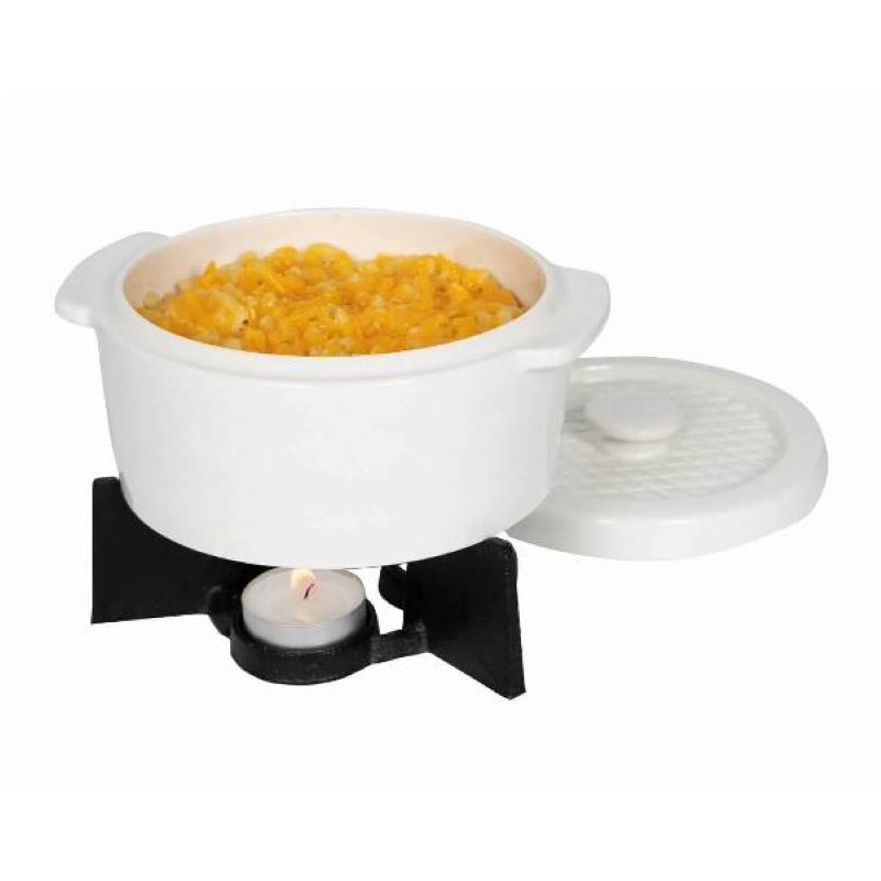 Peynir Pişirme Kabı, Seramik Döküm Tabanlı, 18 cm