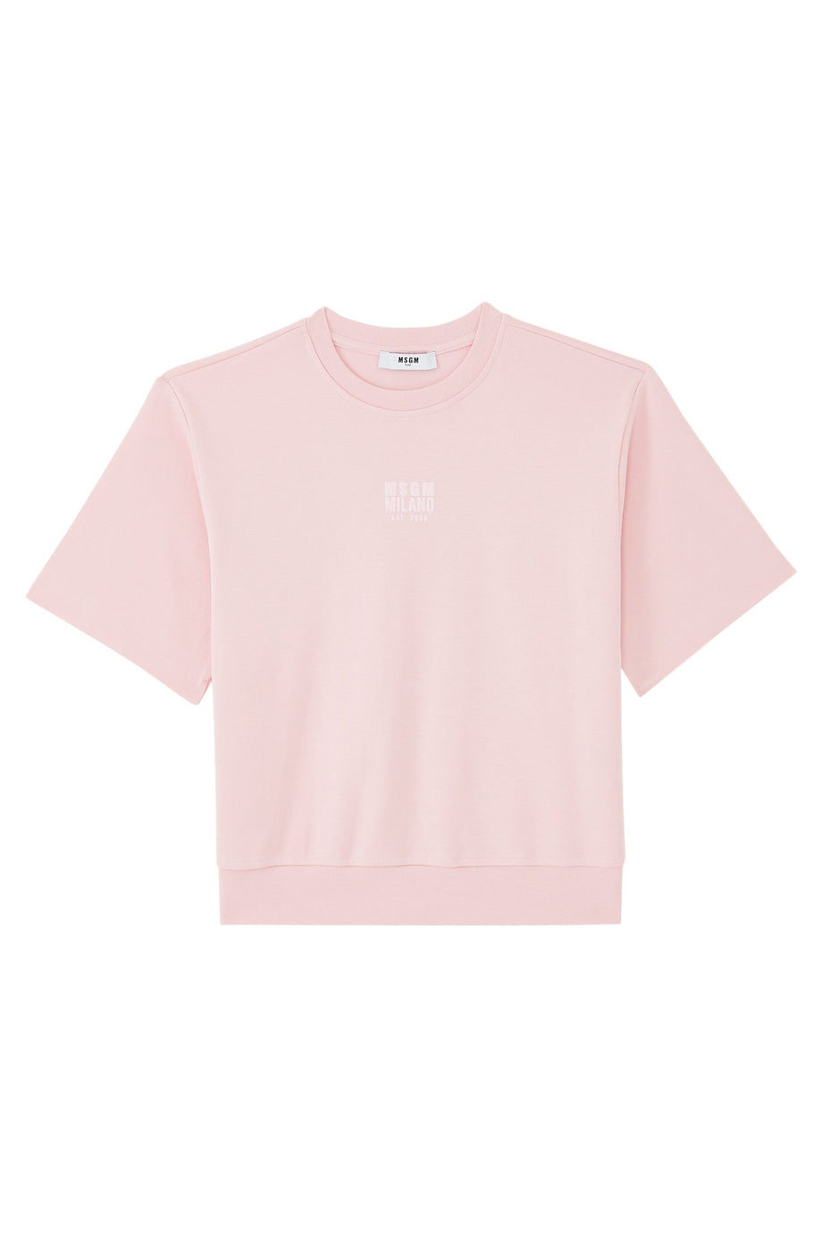 Çocuk Kısa Kollu Sweatshirt - Mavi