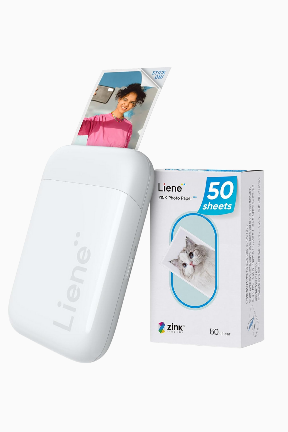 Pearl K100 Mini Bluetooth Fotoğraf Yazıcısı, 300DPI, Çinko Kağıt