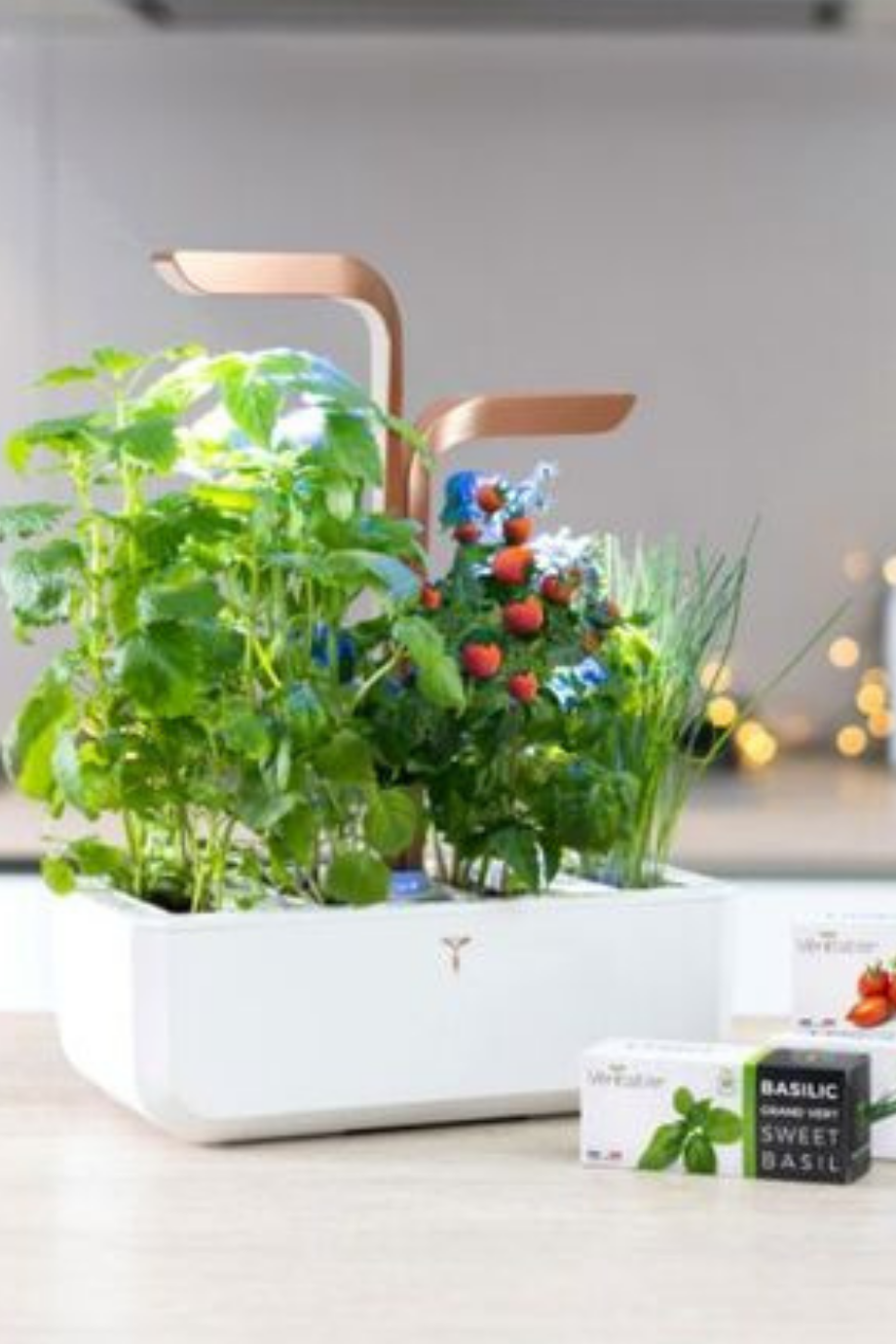 Smart White Copper Akıllı İç Mekan Bitki Yetiştirme Sistemi