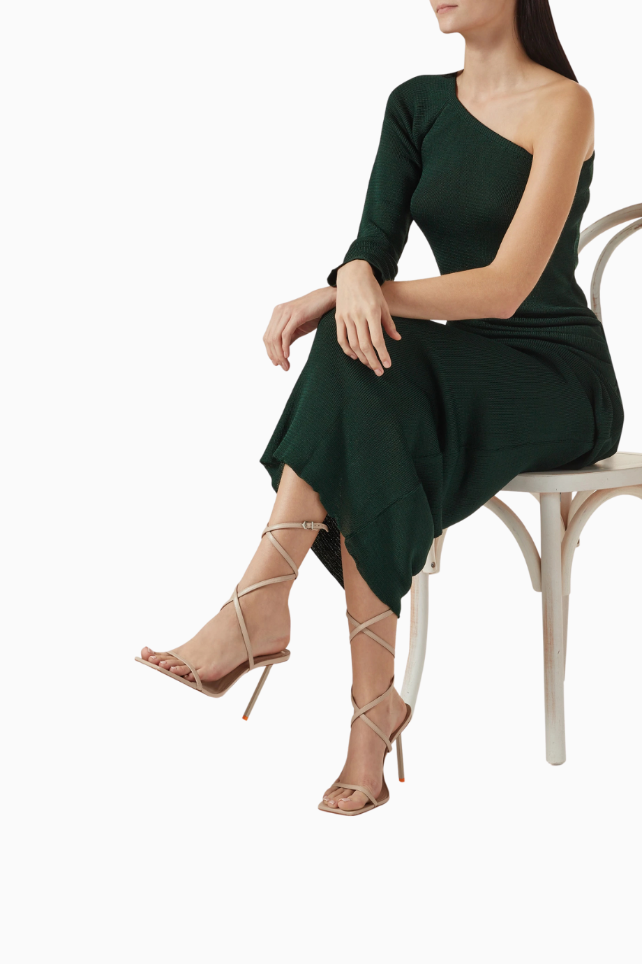 Wrap-around Deri Bilekten Bağlamalı, Modern Şık Sandalet Ayarlanabilir Tasarım