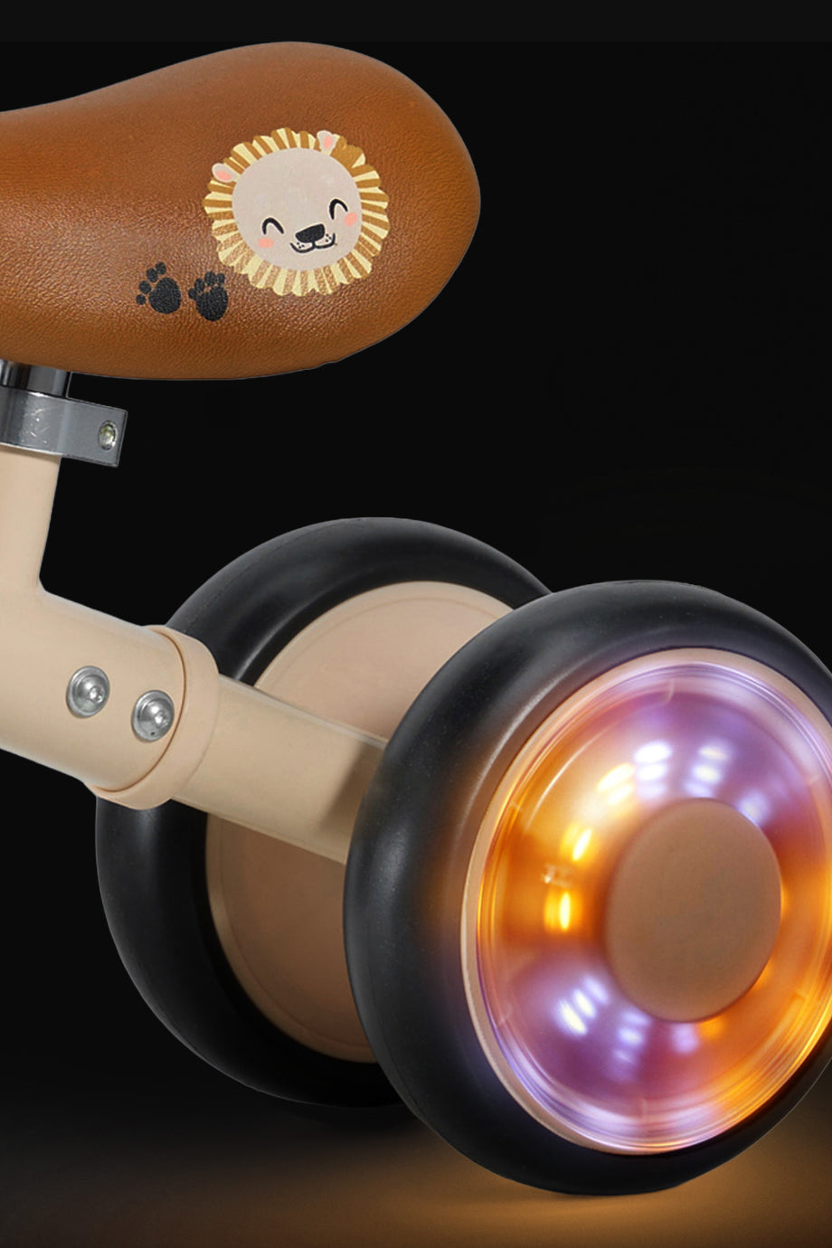 Cutie Flash Işıklı Mini Denge Çocuk Bisikleti
