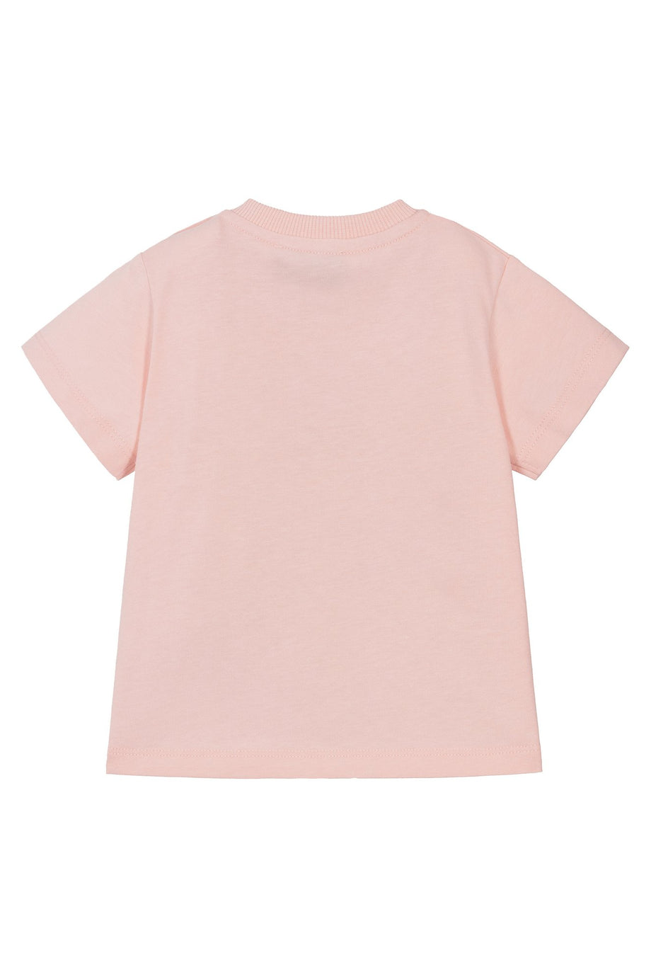 Bebek Peluş Ayı Tişört - Açık/Pastel Pembe