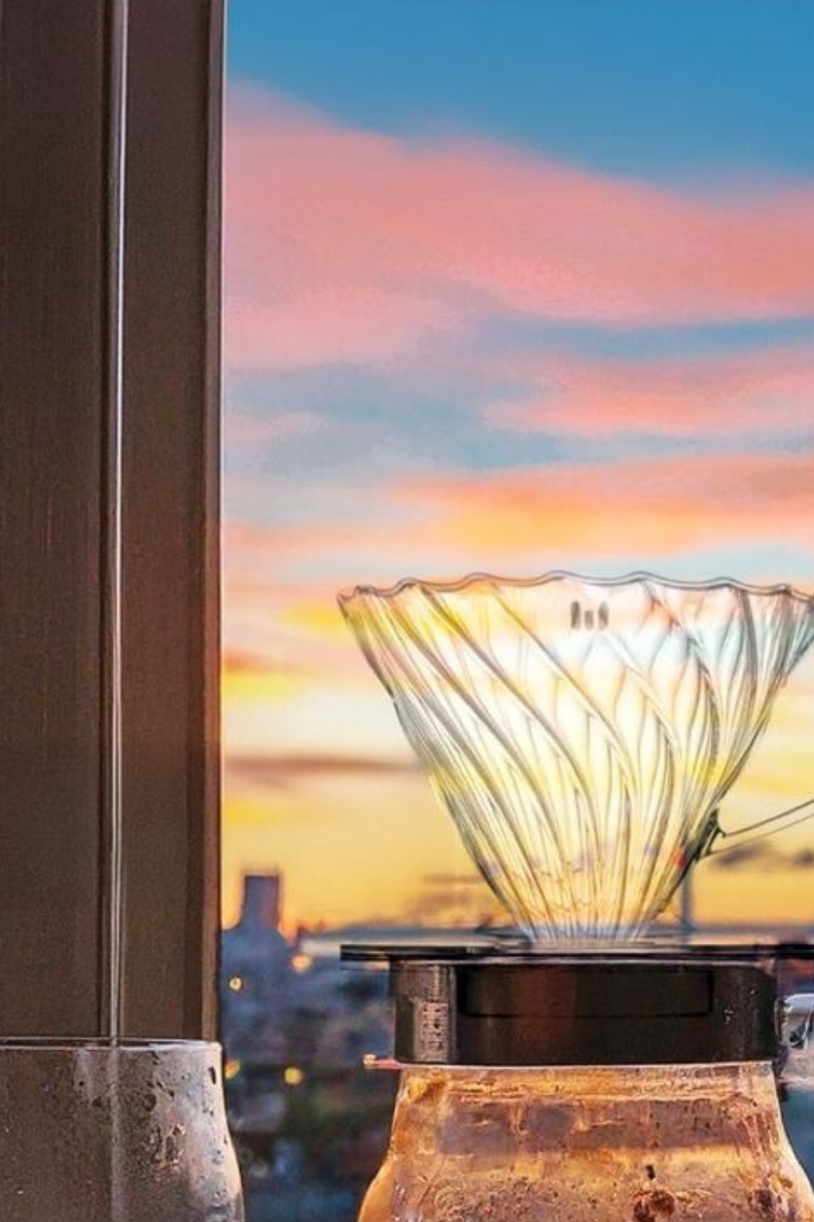 MacV Drip Cam Pour Over Filtre Kahve Demleme Seti