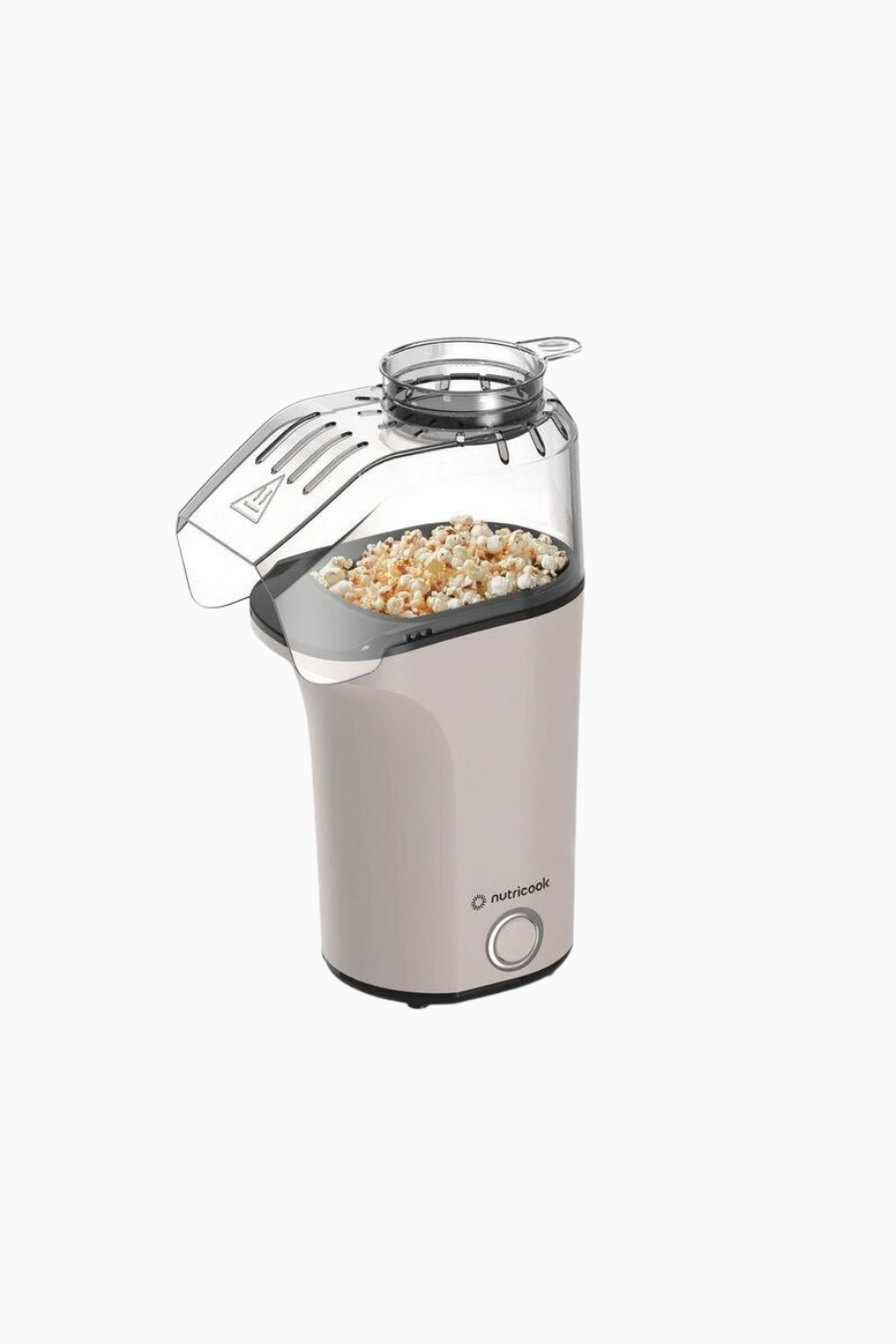 Popcorn Makinesi ve Waffle Makinesi Bej Set