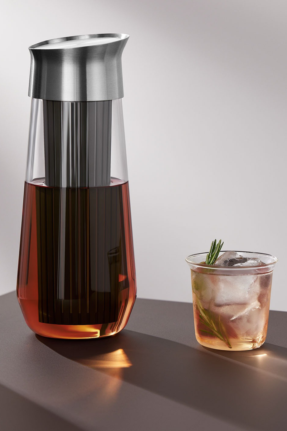 Cold Brew Cam Sürahi HK507 1L Filtreli